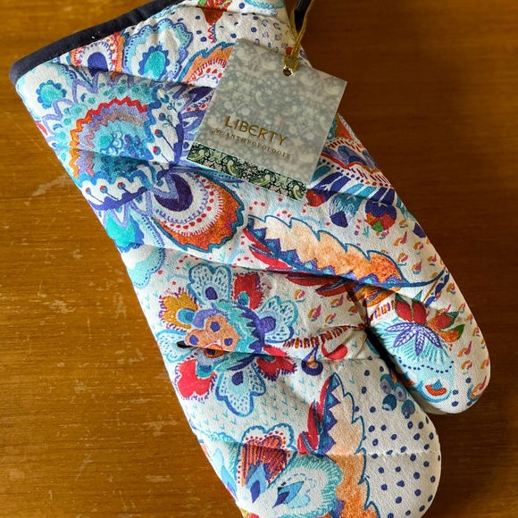 Liberty x Anthropologie Grand Bazaar Oven Mitts, NWT and NIP x1 mitt - Picture 4 of 4
